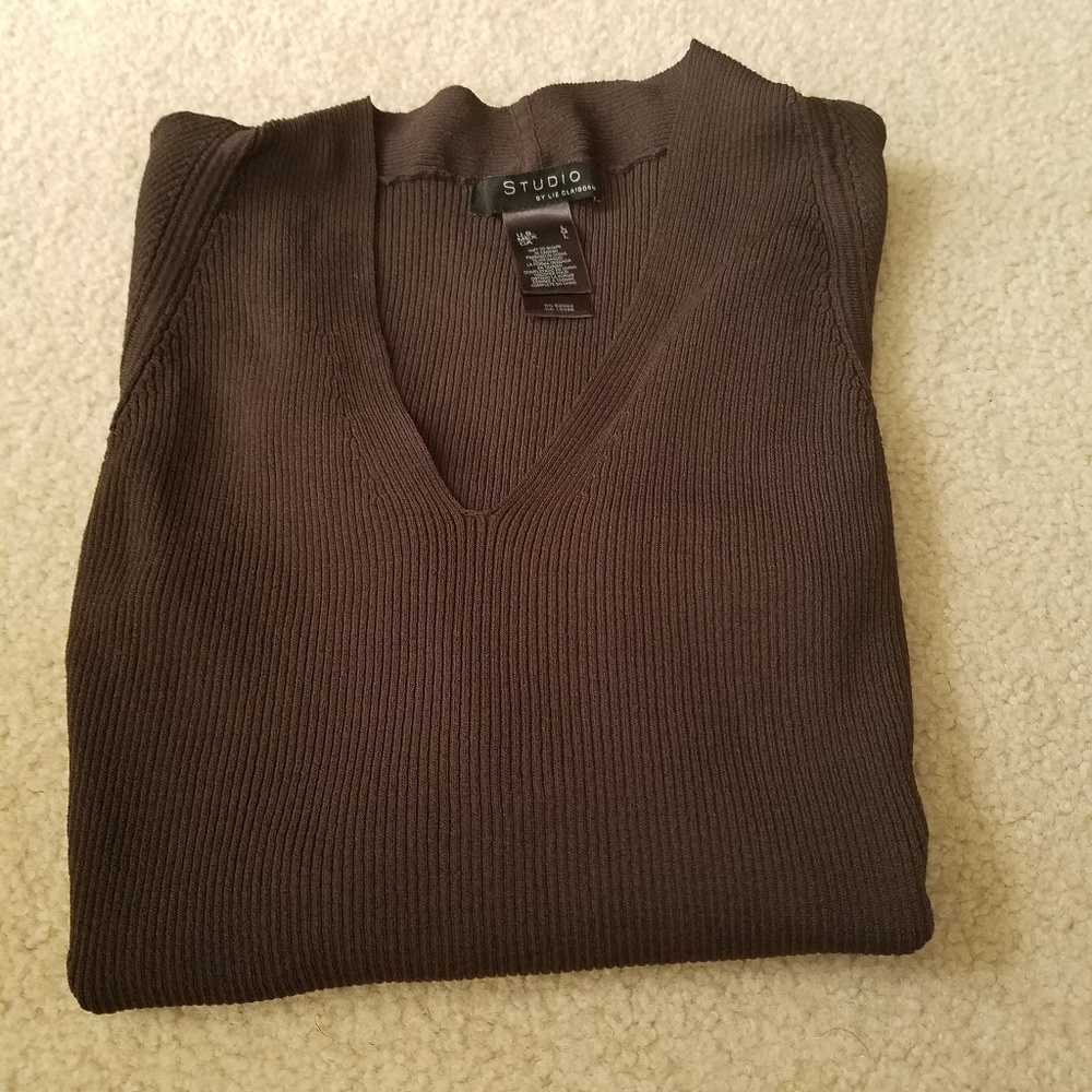 🍑Clearance🍑STUDIO V neck Sweater
